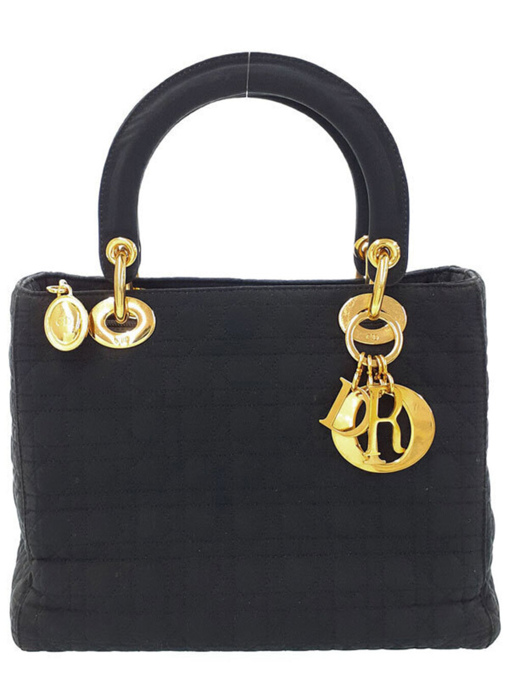 Christian Dior Cannage Quilted Lady Dior 2way bag
